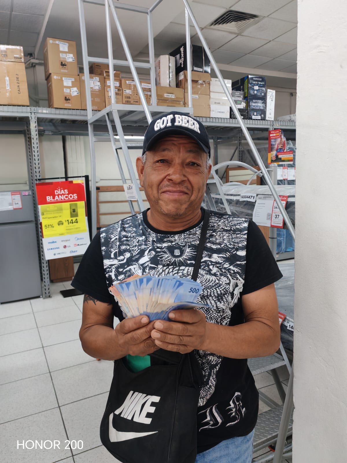 Cliente que ya cobró su AFORE